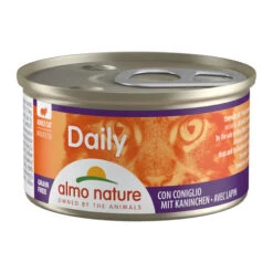 Almo Nature Daily Menu Mousse Katzenfutter - Dosen - Kaninchen