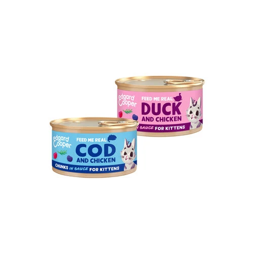 Edgard & Cooper Kitten Stückchen In Sauce 3 Edgard & Cooper Kitten Stückchen In Sauce