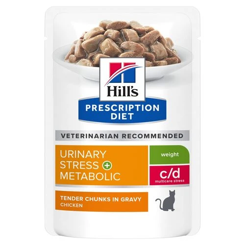 Hill's Prescription Diet - Feline - C/d Urinary Stress + Metabolic - Nassfutter 3 Hill's Prescription Diet - Feline - C/d Urinary Stress + Metabolic - Nassfutter