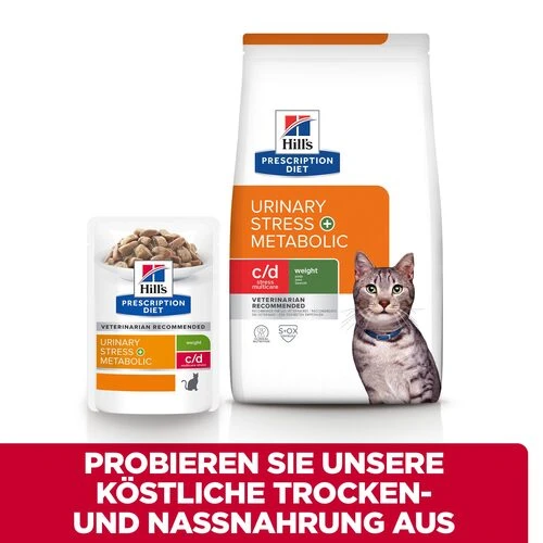 Hill's Prescription Diet - Feline - C/d Urinary Stress + Metabolic - Nassfutter 8 Hill's Prescription Diet - Feline - C/d Urinary Stress + Metabolic - Nassfutter – Bild 6