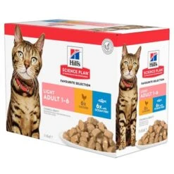 Hill's Science Plan - Feline Adult - Chicken Light -Almo nature Verkäufe hills science plan feline adult chicken light 143864 0500 none