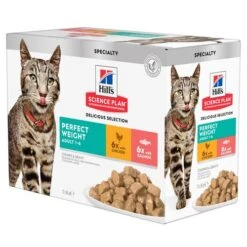 Hill's Science Plan Perfect Weight - Adult Cat -Almo nature Verkäufe hills science plan feline adult perfect weight 143000 0500 none
