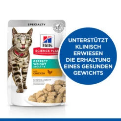 Hill's Science Plan Perfect Weight - Adult Cat -Almo nature Verkäufe hills science plan feline adult perfect weight 218596 0500 none