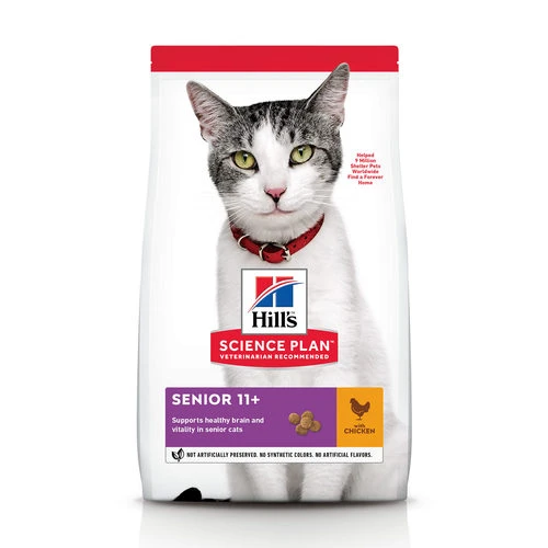 Hill's Science Plan - Feline Senior - Healthy Ageing - Chicken 3 Hill's Science Plan - Feline Senior - Healthy Ageing - Chicken