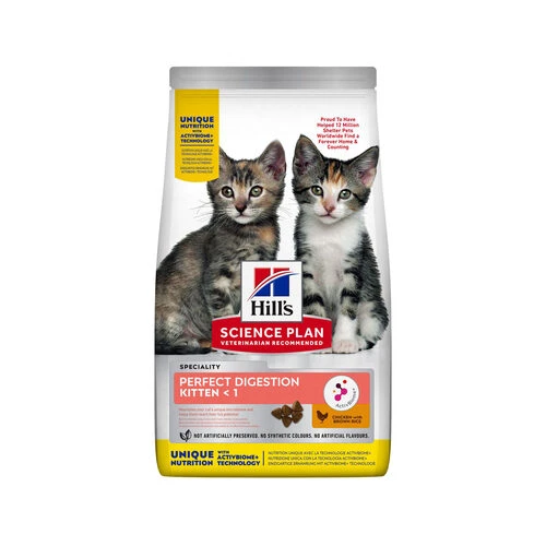 Hill's Science Plan Kitten Perfect Digestion Katzenfutter 3 Hill's Science Plan Kitten Perfect Digestion Katzenfutter