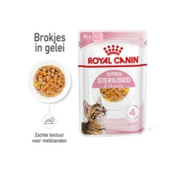 Royal Canin Kitten Sterilised Gelee - Beutel -Almo nature Verkäufe royal canin kitten sterilised in jelly maaltijdzakje 207227 0500 none