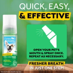 TropiClean - Fresh Breath Oral Care Foam 5 TropiClean - Fresh Breath Oral Care Foam -Almo nature Verkäufe tropiclean fresh breath oral care foam 221155 0500 none